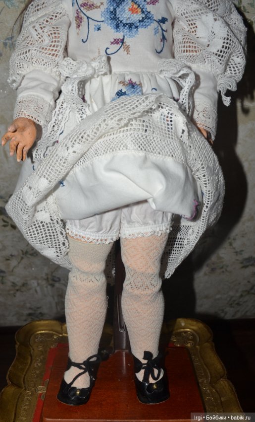 Антикварная кукла Hertel&Schwab молд 136/11, 60 см.Германия (фото 2)
