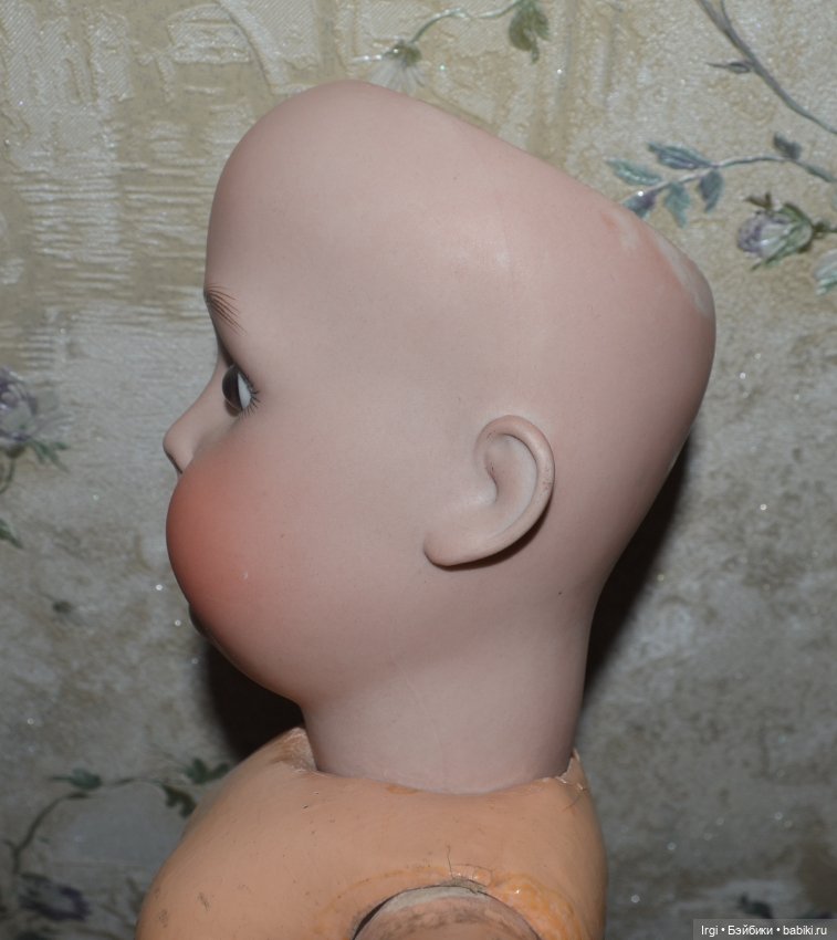 Антикварная кукла Hertel&Schwab молд 136/11, 60 см.Германия