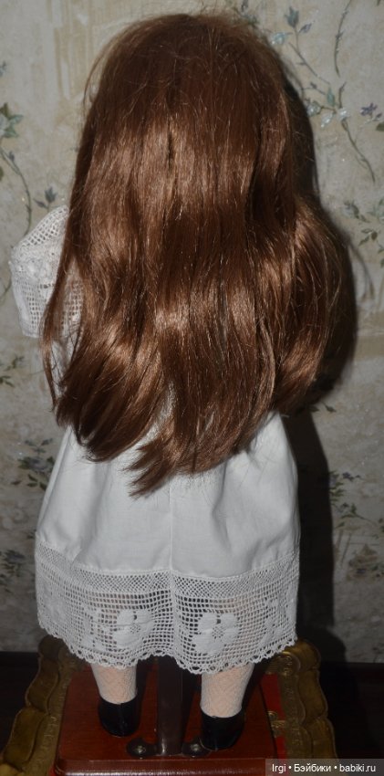 Антикварная кукла Hertel&Schwab молд 136/11, 60 см.Германия (фото 5)