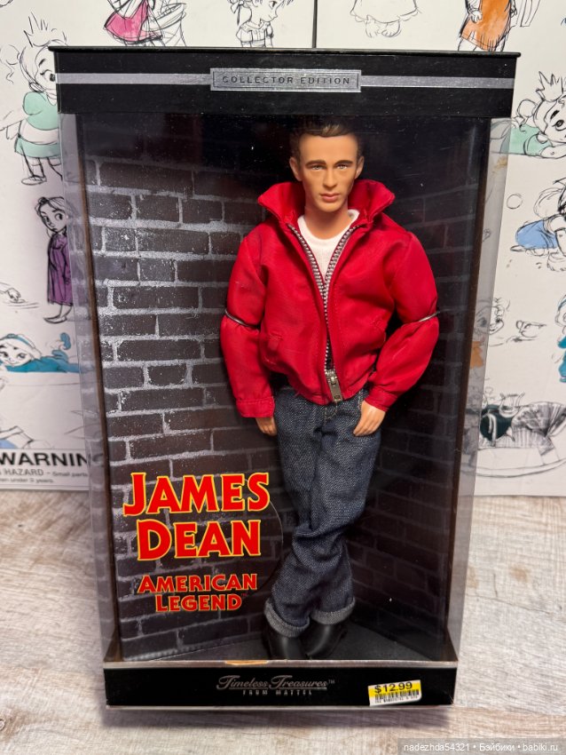 Кен Джеймс Дин. 2001 год — Игровые куклы