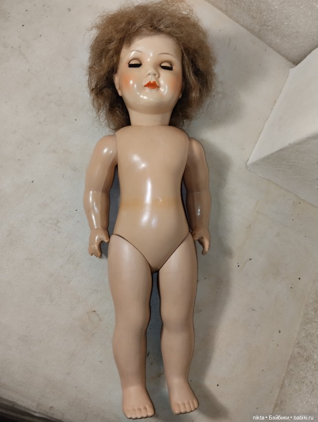 Немецкая? кукла Тортулон? Просто красавица с рабочим пищиком (фото 8)