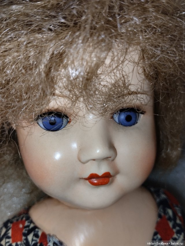 Немецкая? кукла Тортулон? Просто красавица с рабочим пищиком (фото 3)