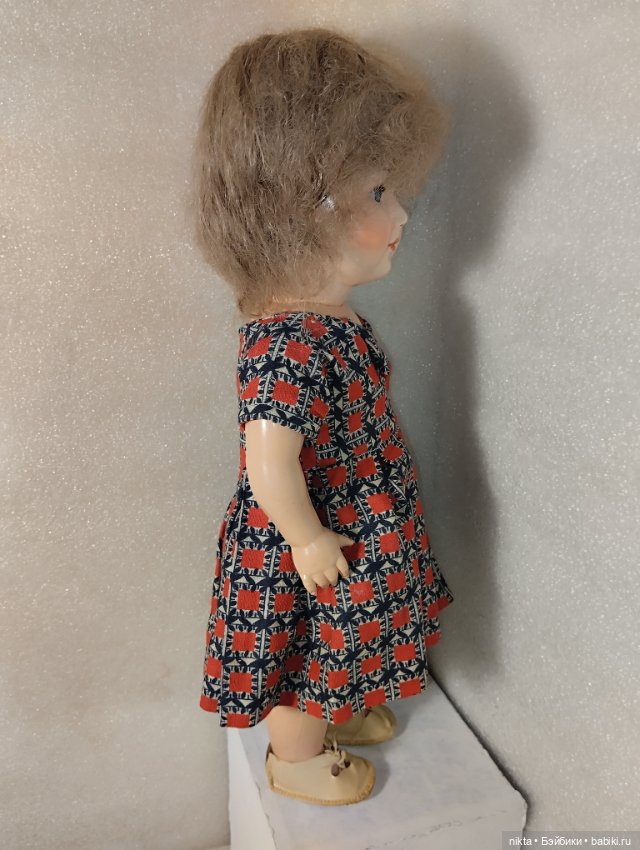 Немецкая? кукла Тортулон? Просто красавица с рабочим пищиком (фото 6)