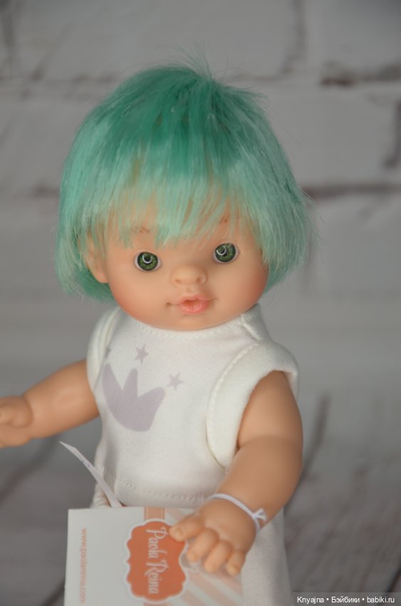 Паолитас, кукла пупс Дима с мятными волосами #2 (фото 5)