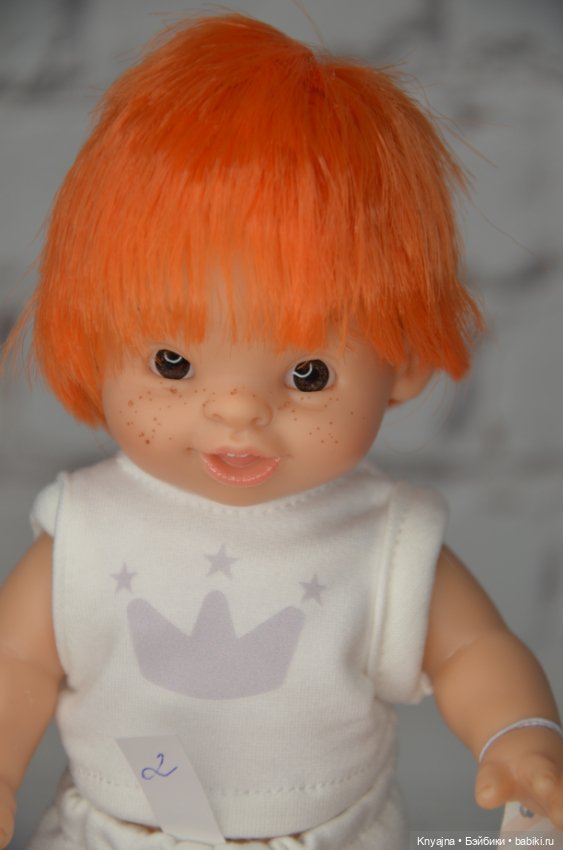 Паолитас, кукла пупс Леонсио с рыжими волосами #2 (фото 4)