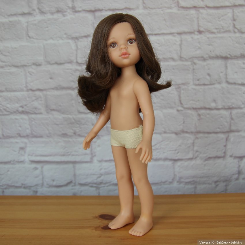 Paola Reina Кэрол с ореховыми глазами, 32 см (фото 4)