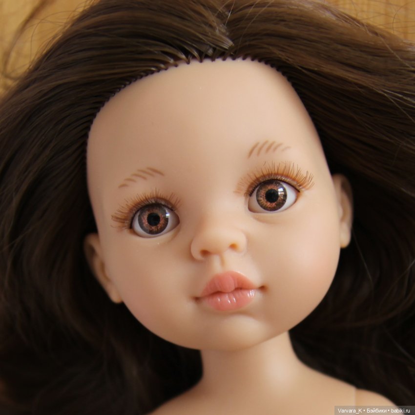 Paola Reina Кэрол с ореховыми глазами, 32 см (фото 7)