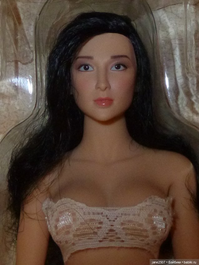 Бесшовная шарнирная кукла Фицен Phicen Pale Body pllb2013-16 (большой бюст) MIB (фото 5)