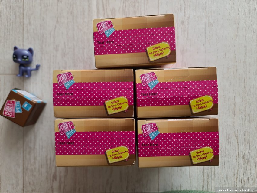 Фигурки Boxy Girls Pets — Коллекционные фигурки (фото 8)