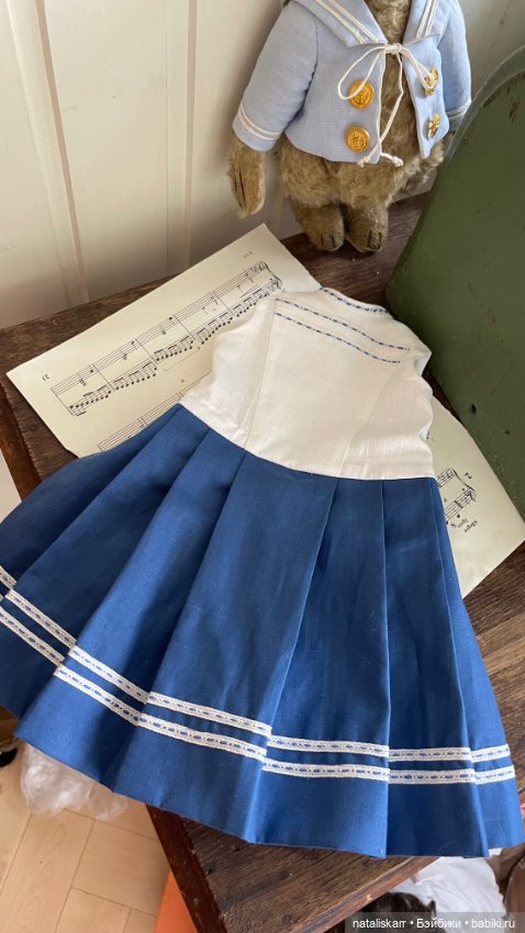 Нежная матроска для вашей куклы (фото 4)