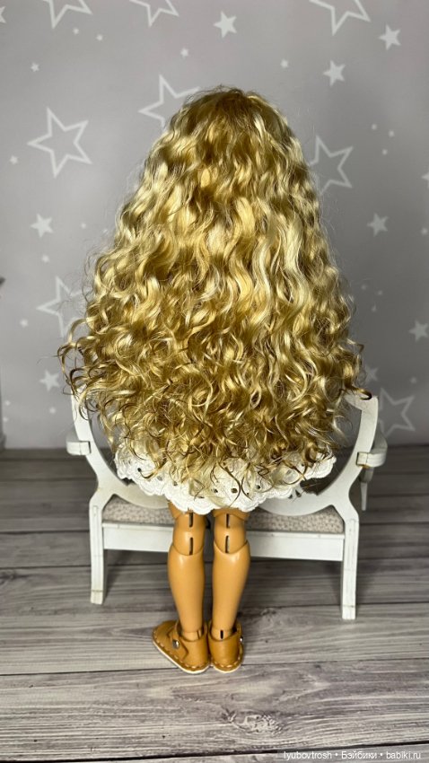 Парик натуральный блондин 7/8 для Ardyn tween (фото 3)