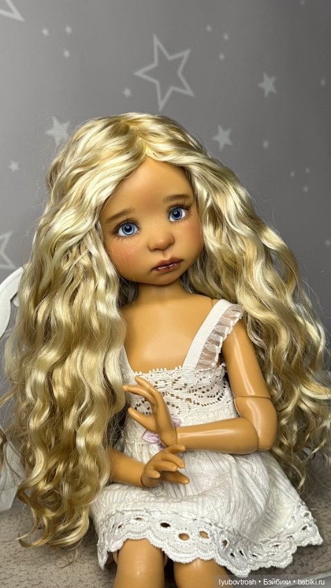 Парик натуральный блондин 7/8 для Ardyn tween (фото 2)