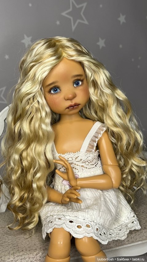 Парик натуральный блондин 7/8 для Ardyn tween (фото 9)