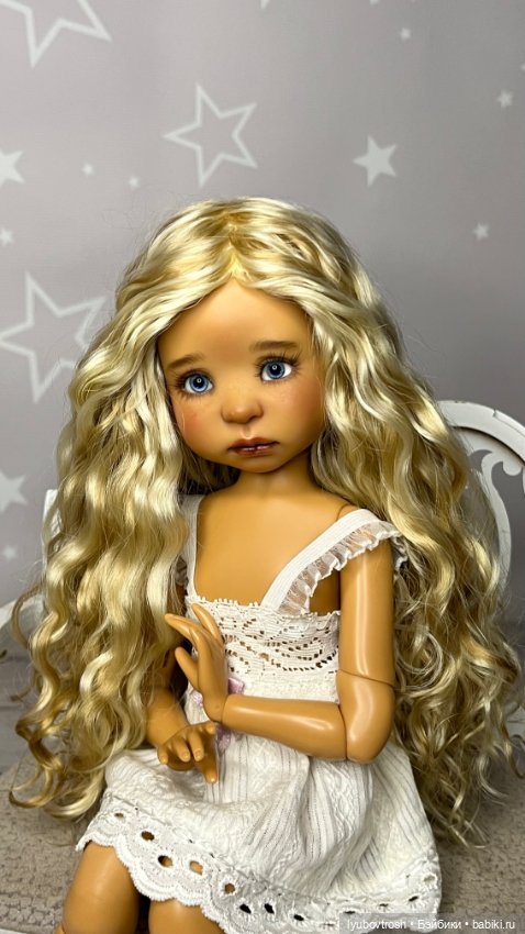 Парик натуральный блондин 7/8 для Ardyn tween (фото 7)