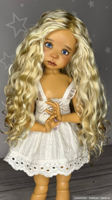 Парик натуральный блондин 7/8 для Ardyn tween (фото 10)