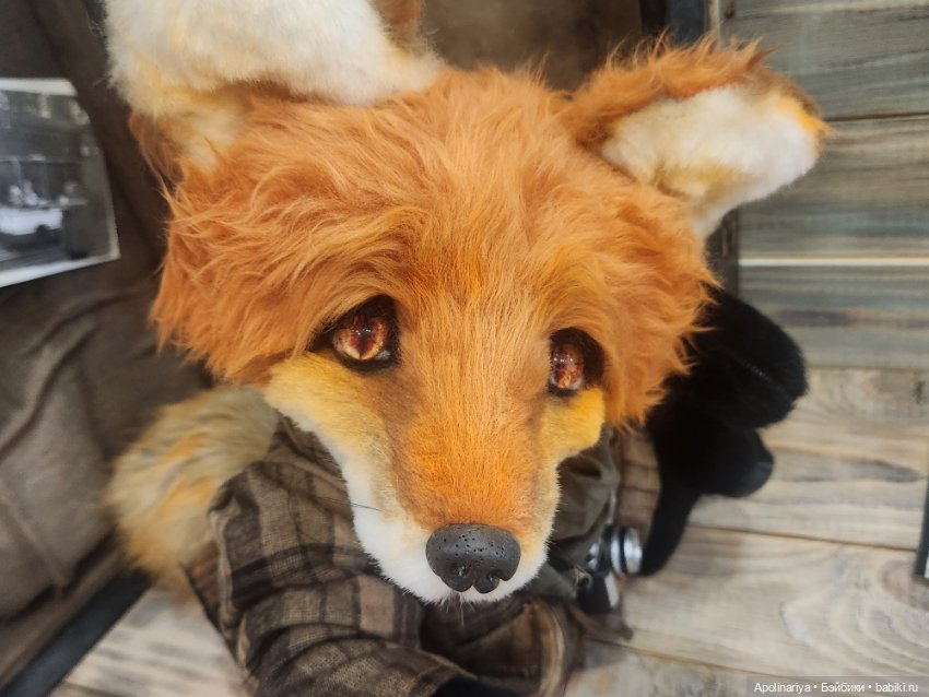 Люмьер (Lumiere) лис-тедди 30 см