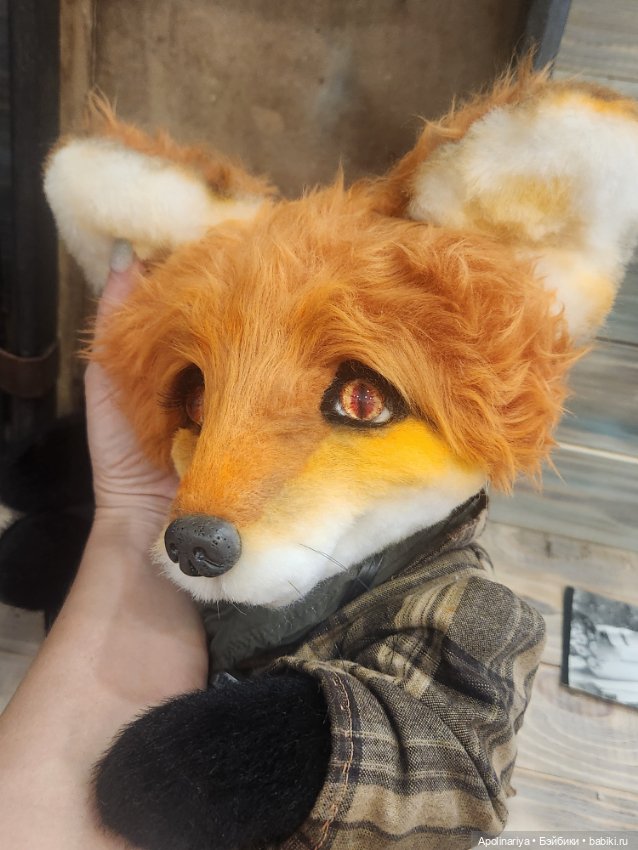 Люмьер (Lumiere) лис-тедди 30 см (фото 3)