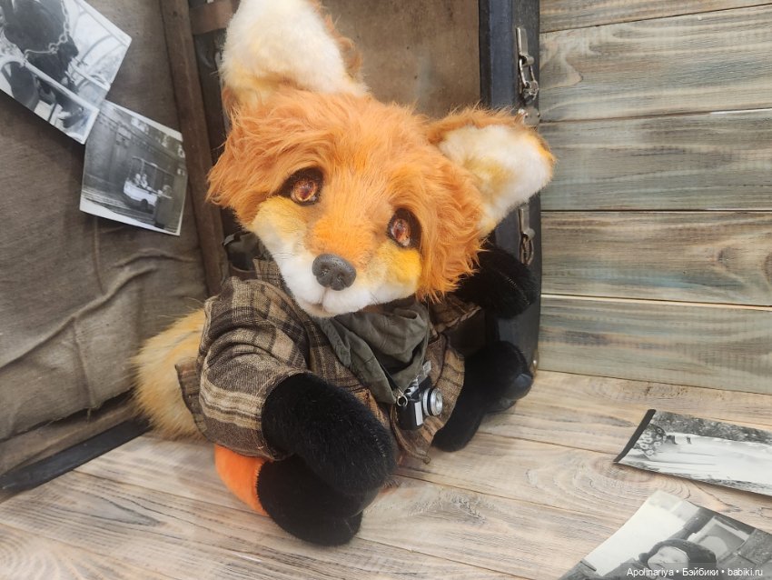 Люмьер (Lumiere) лис-тедди 30 см (фото 8)