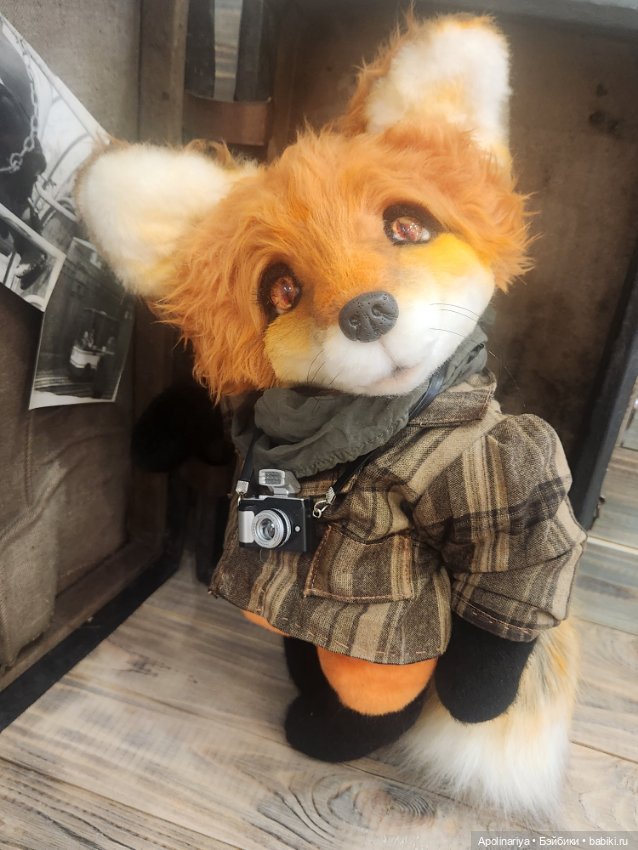 Люмьер (Lumiere) лис-тедди 30 см (фото 7)