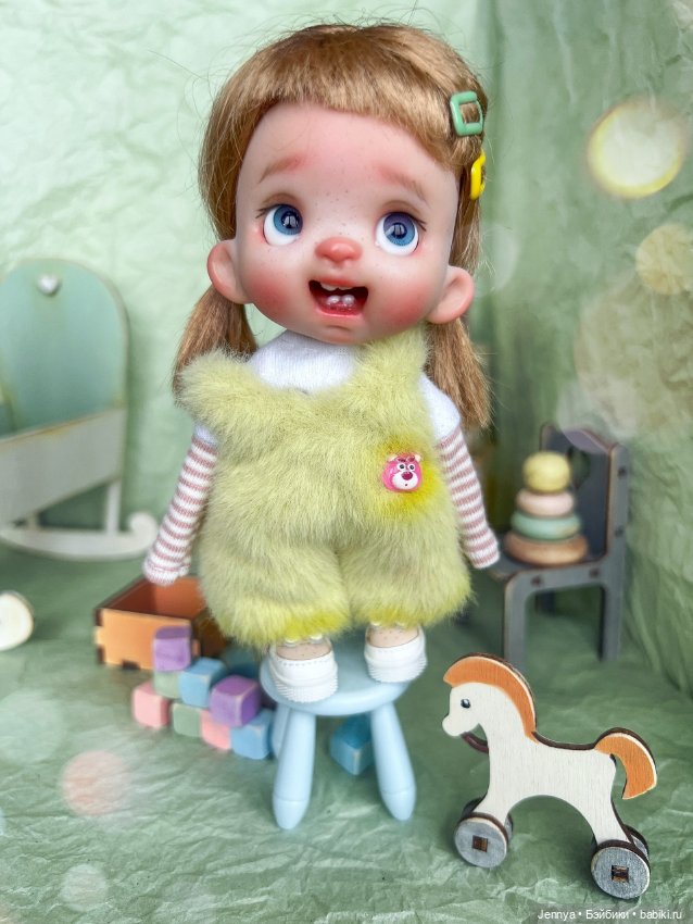 Парик для ob11 новый — Парики и волосы (мохер) для кукол (фото 2)