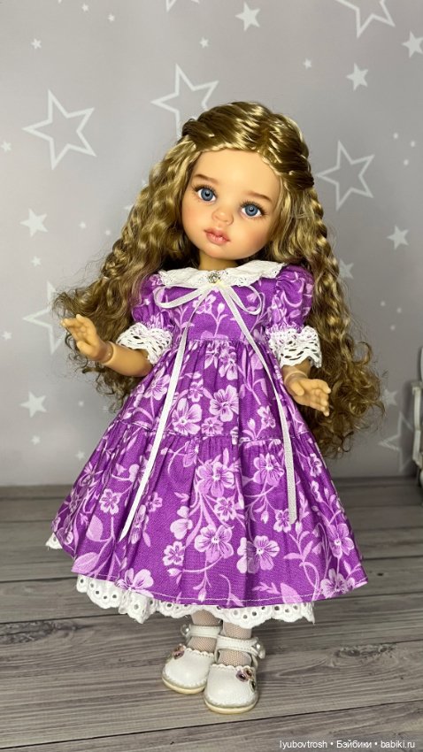 Платье для Паола Рейна и аналогичных кукол, ростом 33см (фото 3)