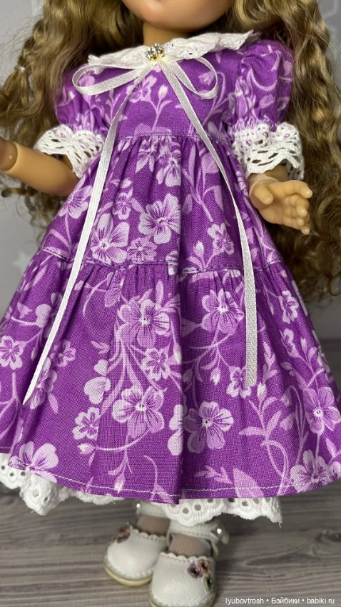 Платье для Паола Рейна и аналогичных кукол, ростом 33см (фото 2)