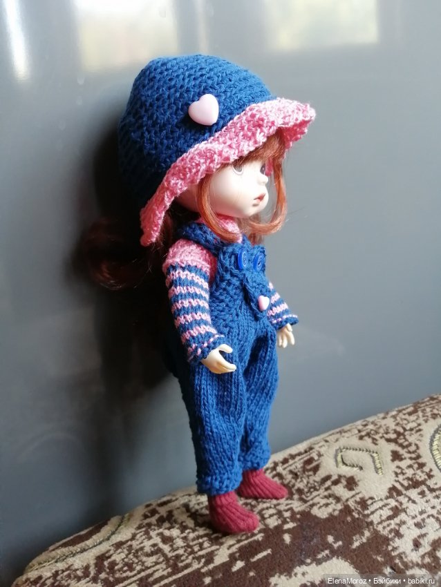 Большой лот (5 комплектов!) летней вязаной одежды для кукол Xiaomi monst 20 cм