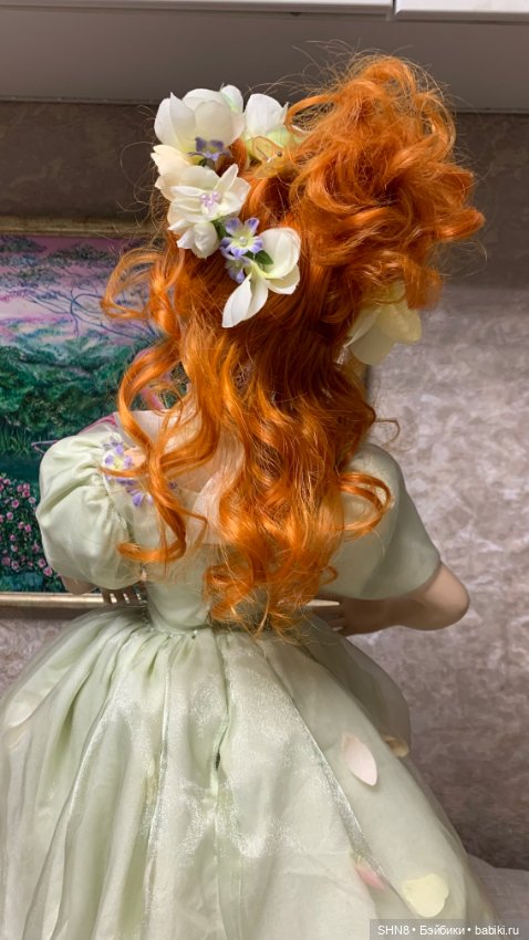 Коллекционныя кукла Уте Казе-Лепп (Ute Kase Lepp "лужок"