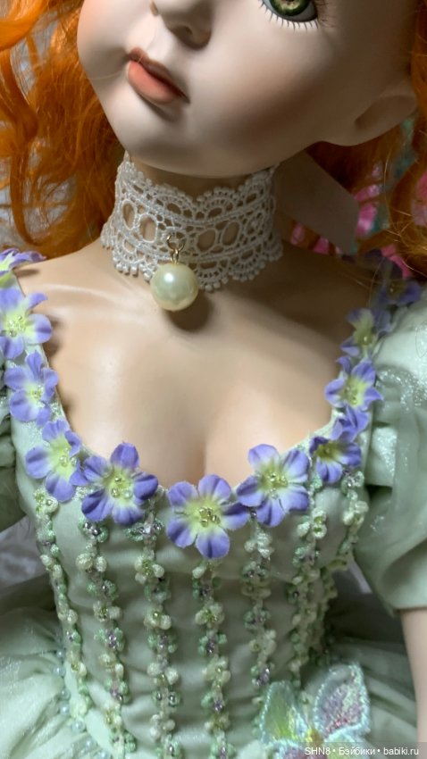 Коллекционныя кукла Уте Казе-Лепп (Ute Kase Lepp "лужок"