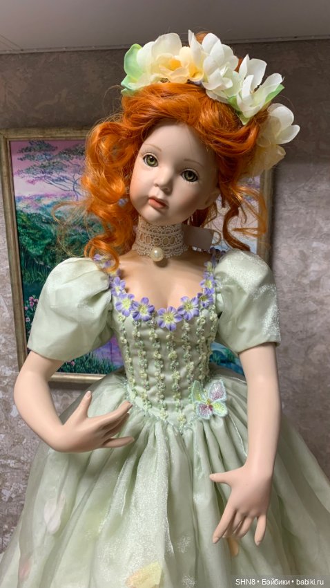 Коллекционныя кукла Уте Казе-Лепп (Ute Kase Lepp "лужок" (фото 2)