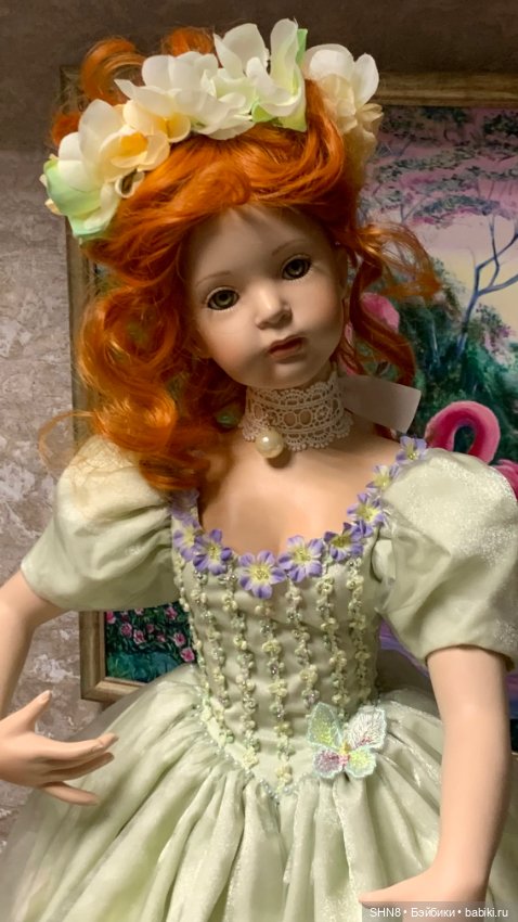 Коллекционныя кукла Уте Казе-Лепп (Ute Kase Lepp "лужок" (фото 8)