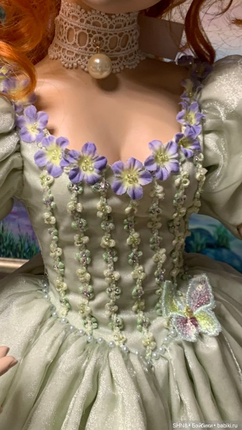 Коллекционныя кукла Уте Казе-Лепп (Ute Kase Lepp "лужок" (фото 4)