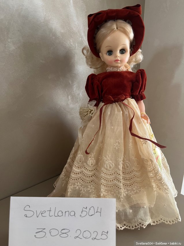 Красавица от Effanbee 1966г (фото 7)