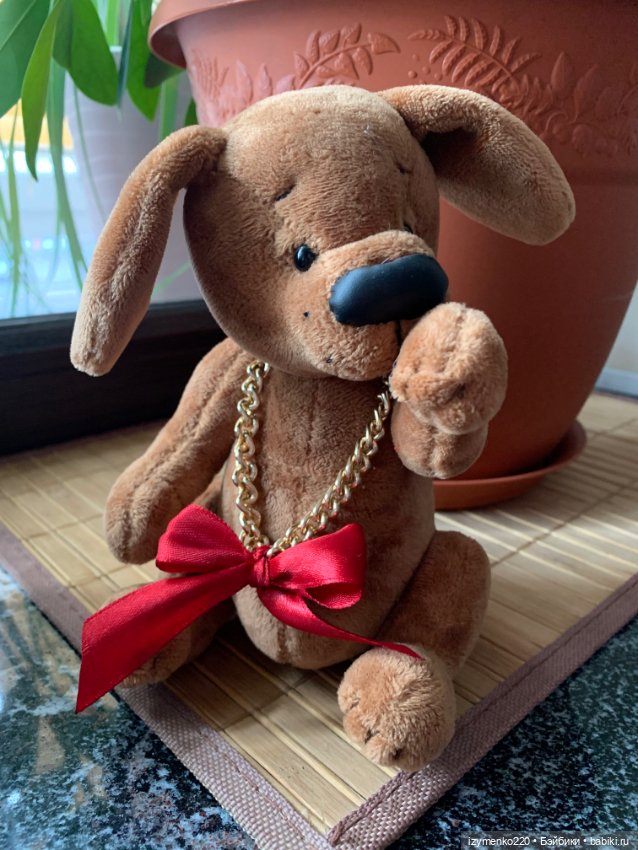 Милый пес — Авторские игрушки