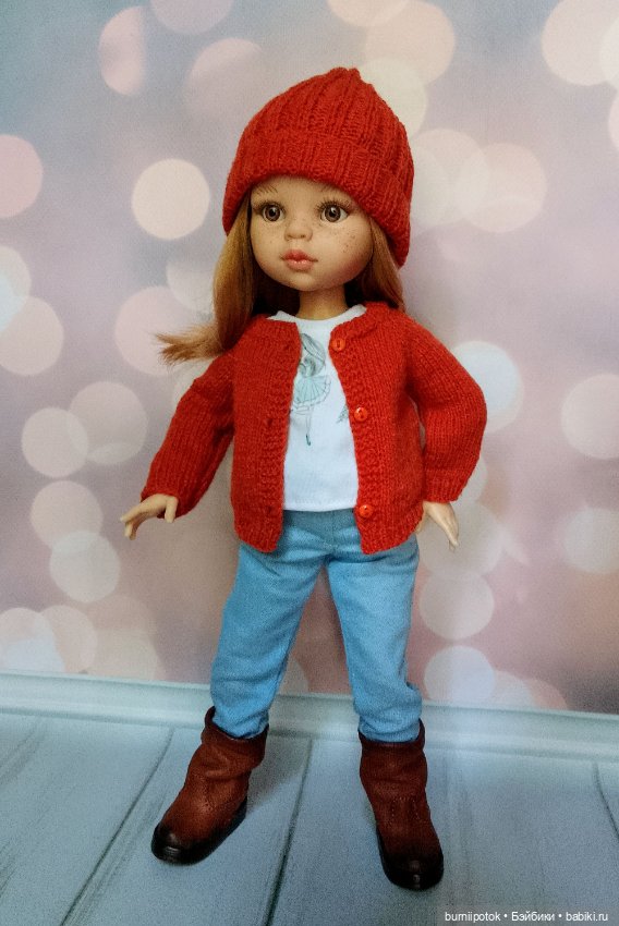 Кофточка и шапочка для Паола Рейна (фото 4)