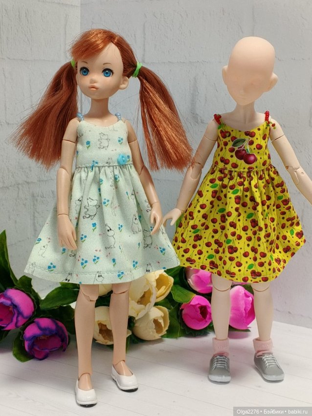 Снижение цены. 500₽ за сарафан. Сарафаны на Ruruko на теле Оb22, Azone XS (фото 5)