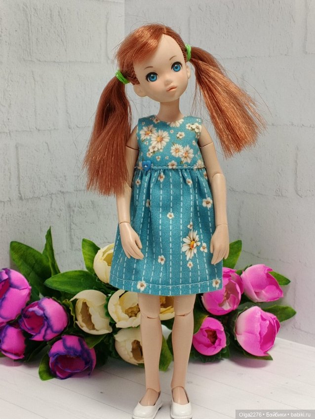 Снижение цены. 500₽ за сарафан. Сарафаны на Ruruko на теле Оb22, Azone XS (фото 6)