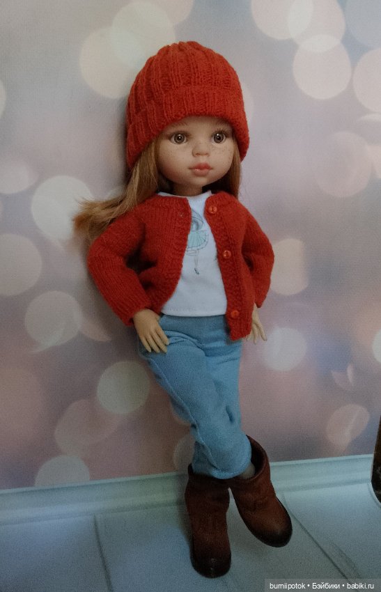 Кофточка и шапочка для Паола Рейна (фото 3)