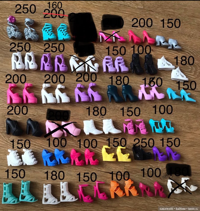 Обувь для куклы Барби Barbie (фото 6)