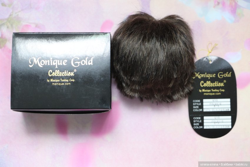 Парик от Monique, Gold, 8-9 дюймов, FRANKIE (фото 6)
