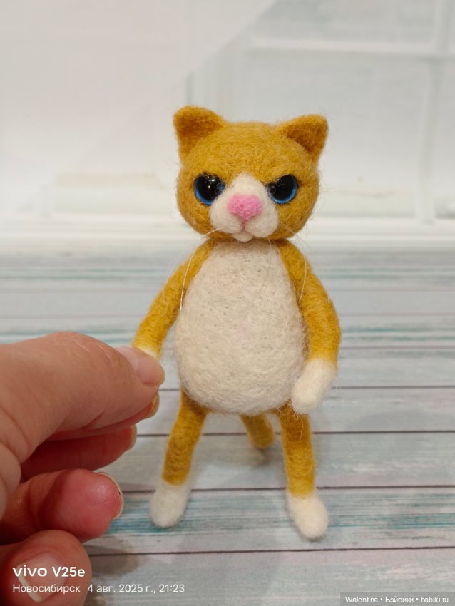 Котёнок — Авторские игрушки