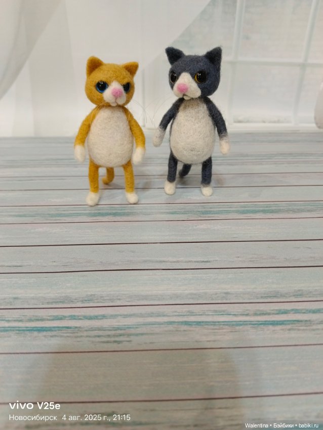 Серый котёнок — Авторские игрушки (фото 2)