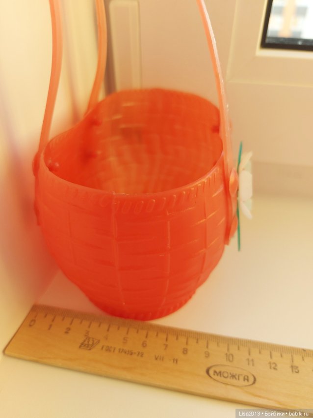 Сумочка корзиночка для кукол (фото 4)