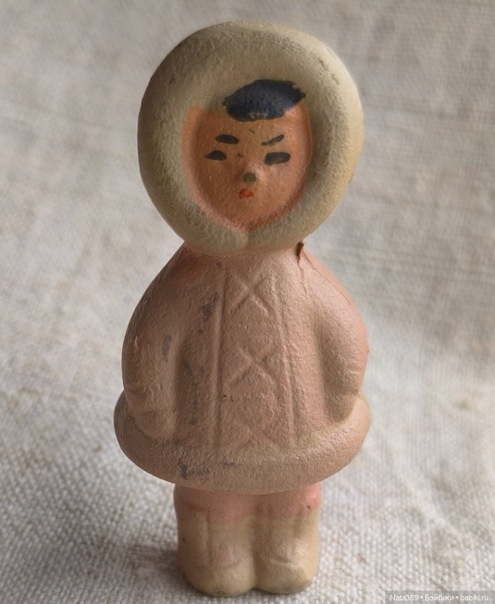 Резиновый малыш СССР "якут", "чукча", "северянка," (фото 3)