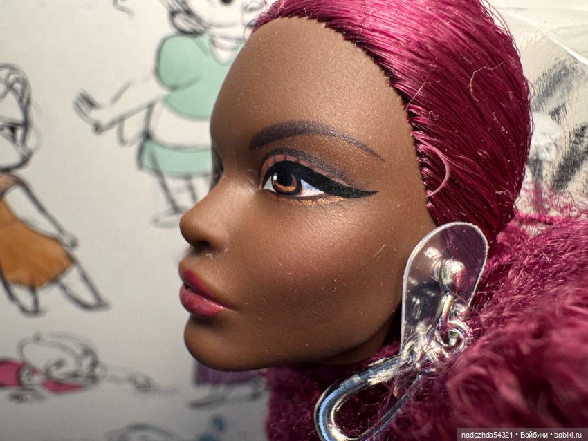 Голова Барби Базовая модель №3 Клодетт (3) (фото 6)