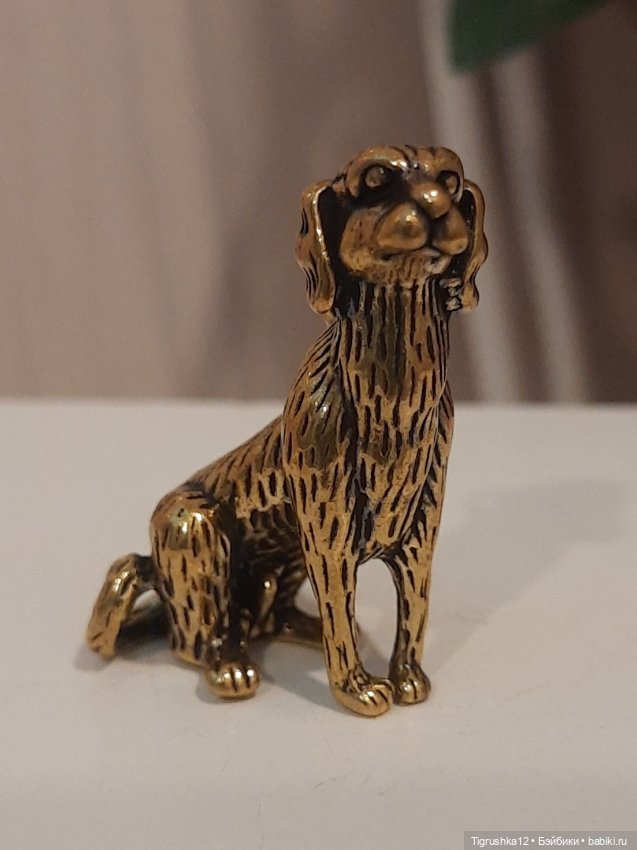 Собачка металл — Миниатюра для кукол (фото 2)