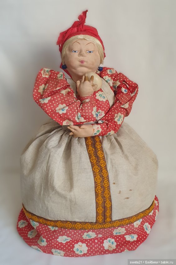 Кукла-грелка на чайник СССР (фото 2)