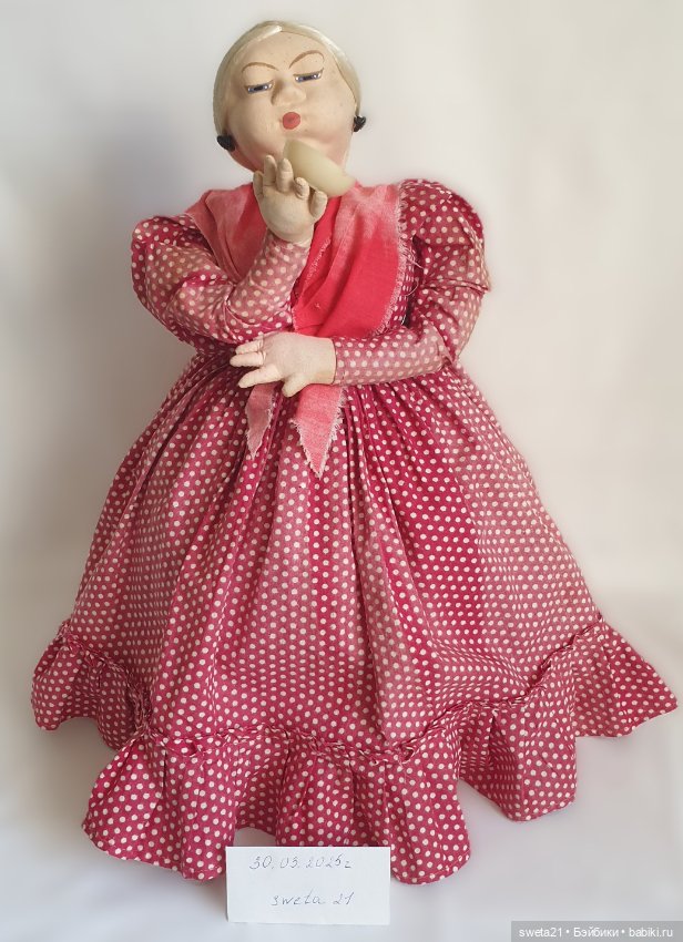 Кукла-грелка на чайник СССР (фото 8)