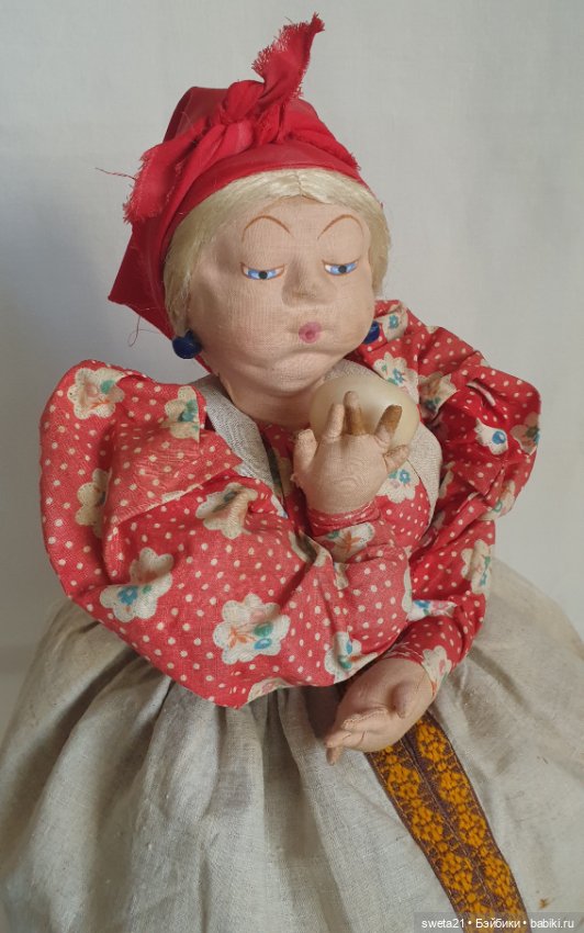 Кукла-грелка на чайник СССР (фото 8)