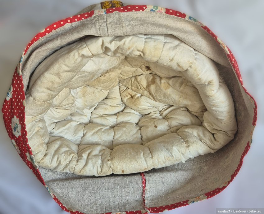 Кукла-грелка на чайник СССР